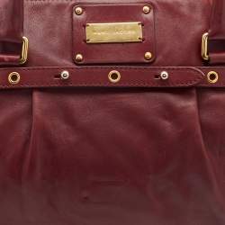 Marc Jacobs Red Leather Satchel