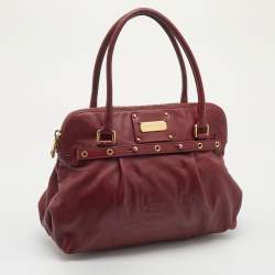 Marc Jacobs Red Leather Satchel