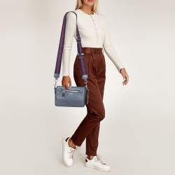 Pre Owned Marc Jacobs Grey Leather Small Gotham Crossbody Bag