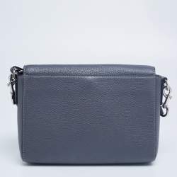 Pre Owned Marc Jacobs Grey Leather Small Gotham Crossbody Bag