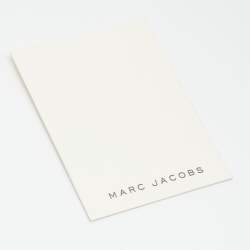 Pre Owned Marc Jacobs Black Leather Safety Pin Shoulder Bag