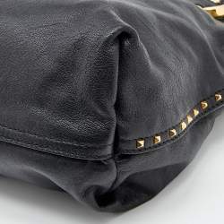 Pre Owned Marc Jacobs Black Leather Paradise Rio Satchel