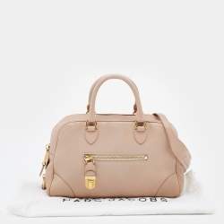 Pre Owned Marc Jacobs Beige Leather Small Venetia Satchel