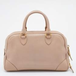 Pre Owned Marc Jacobs Beige Leather Small Venetia Satchel