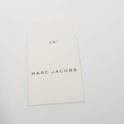 Pre Owned Marc Jacobs Dark Choco Brown Quilted Leather Stam Satchel