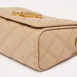 Pre Owned Marc Jacobs Tan Leather The Status Crossbody Bag