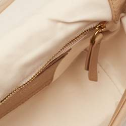 Pre Owned Marc Jacobs Tan Leather The Status Crossbody Bag