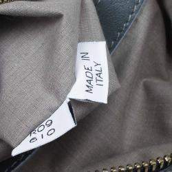 Pre Owned Marc Jacobs Grey Quilted Leather Bruna Belted Tote