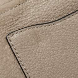 Pre Owned Marc Jacobs Beige/Black Leather Snapshot Crossbody Bag