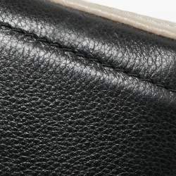 Pre Owned Marc Jacobs Beige/Black Leather Snapshot Crossbody Bag