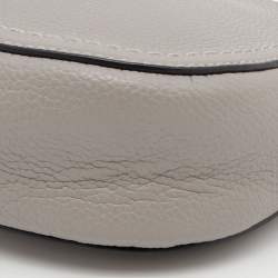 Pre Owned Marc Jacobs Grey Leather Maverick Crossbody Bag
