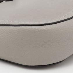 Pre Owned Marc Jacobs Grey Leather Maverick Crossbody Bag