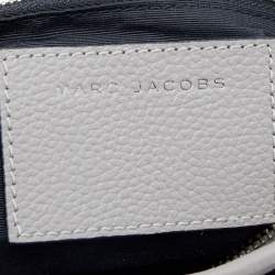 Pre Owned Marc Jacobs Grey Leather Maverick Crossbody Bag
