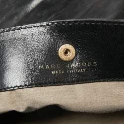 Pre Owned Marc Jacobs Black Leather Lorna Shoulder Bag