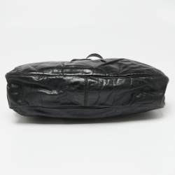 Pre Owned Marc Jacobs Black Leather Lorna Shoulder Bag