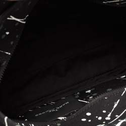 مملوكة مسبقًا Marc Jacobs Black Canvas Splatter Paint Tote
