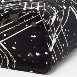 مملوكة مسبقًا Marc Jacobs Black Canvas Splatter Paint Tote