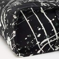 مملوكة مسبقًا Marc Jacobs Black Canvas Splatter Paint Tote