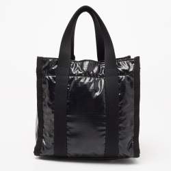 Pre Owned Marc Jacobs Black Polyester Mini Ripstop Tote