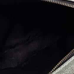 Pre Owned Marc Jacobs Silver Leather The Box 20 Top Handle Bag