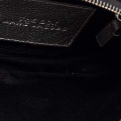 Pre Owned Marc Jacobs Silver Leather The Box 20 Top Handle Bag