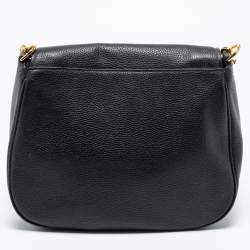 Pre Owned Marc Jacobs Black Leather Mini Empire City Shoulder Bag