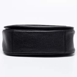 Pre Owned Marc Jacobs Black Leather Mini Empire City Shoulder Bag