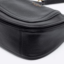 Pre Owned Marc Jacobs Black Leather Mini Empire City Shoulder Bag