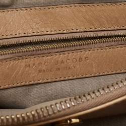 Marc Jacobs Beige Leather Patchwork Ines Satchel
