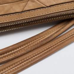 Marc Jacobs Beige Leather Patchwork Ines Satchel