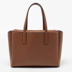Pre Owned Marc Jacobs Brown Leather The Protege Tote