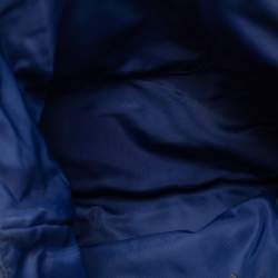 Pre Owned Marc Jacobs Navy Blue Quilted Fabric Tote