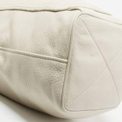 Marc Jacobs Off White Leather Crossbody Bag