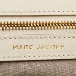 Marc Jacobs Off White Leather Stam Satchel