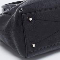 Pre Owned Marc Jacobs Black Leather Gotham North South Tote