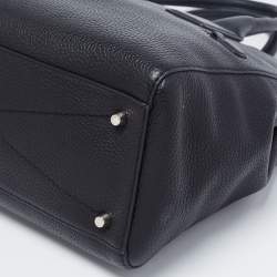 Pre Owned Marc Jacobs Black Leather Gotham North South Tote