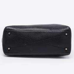 Pre Owned Marc Jacobs Black Leather Tote