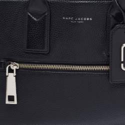 Pre Owned Marc Jacobs Black Leather Tote