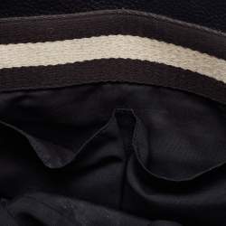 Pre Owned Marc Jacobs Black Leather Tote