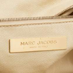 Pre Owned Marc Jacobs Black Quilted Leather Stam Satchel