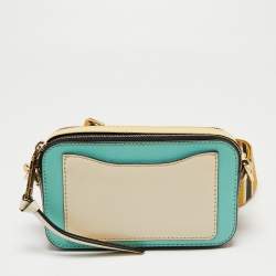 Pre Owned Marc Jacobs Multicolor Leather Snapshot Crossbody Bag