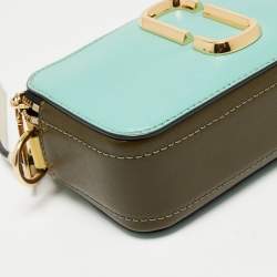 Pre Owned Marc Jacobs Multicolor Leather Snapshot Crossbody Bag