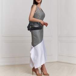 Pre Owned Marc Jacobs Black Quilted Leather Little Stam Shoulder Bag