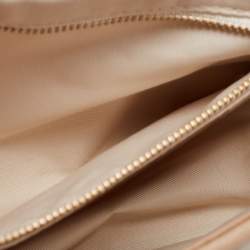 Pre Owned Marc Jacobs Tan Quilted Leather The Status Flap Crossbody Bag