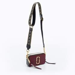 Pre Owned Marc Jacobs Multicolor Leather Snapshot Camera Crossbody Bag