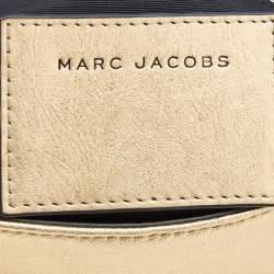 Marc Jacobs Gold Leather Charms and Trinkets Saddle Shoulder Bag