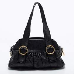  Marc Jacobs Black Leather Single Shoulder Bag