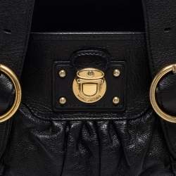  Marc Jacobs Black Leather Single Shoulder Bag