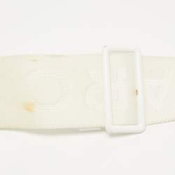 Marc Jacobs White Leather Snapshot Camera Crossbody Bag