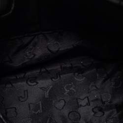 Marc Jacobs Black Leather Petal to the Metal Natasha Bird Shoulder Bag